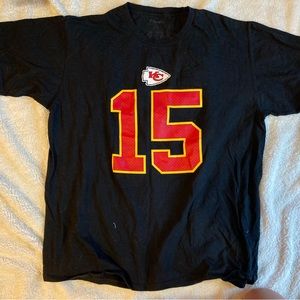 Mens Nike Patrick Mahomes Black KC Shirt